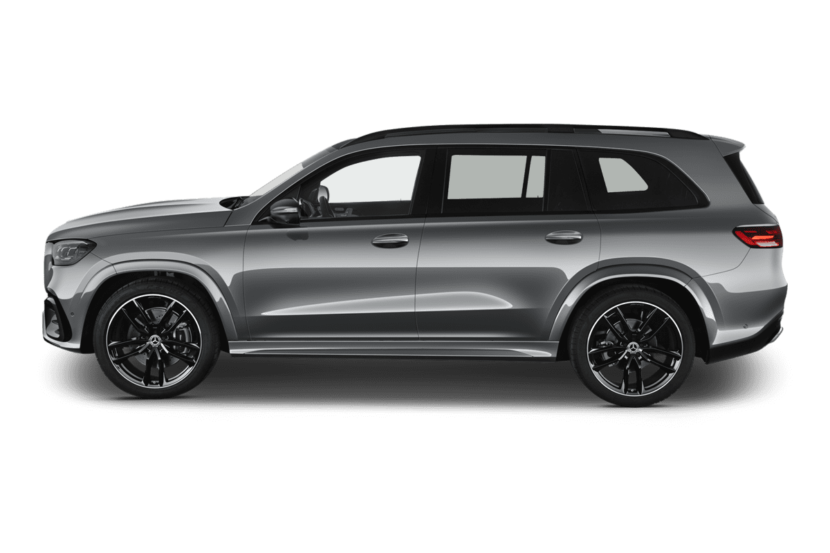 Seitenansicht eines Mercedes GLS