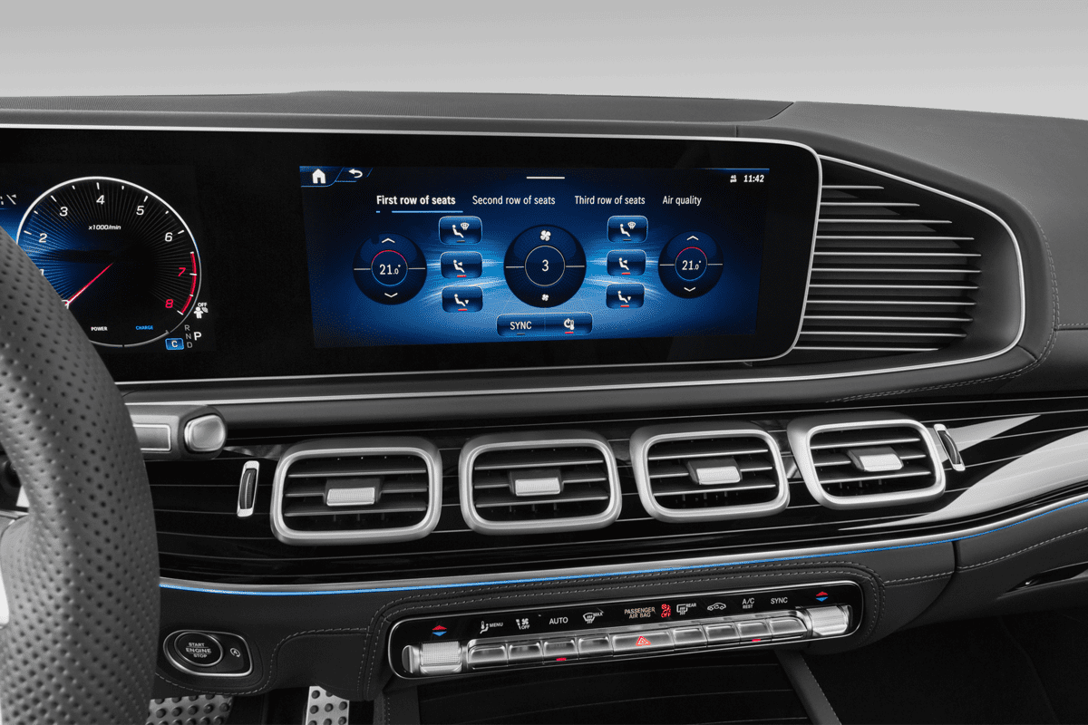 Klimasteuerung eines Mercedes GLS