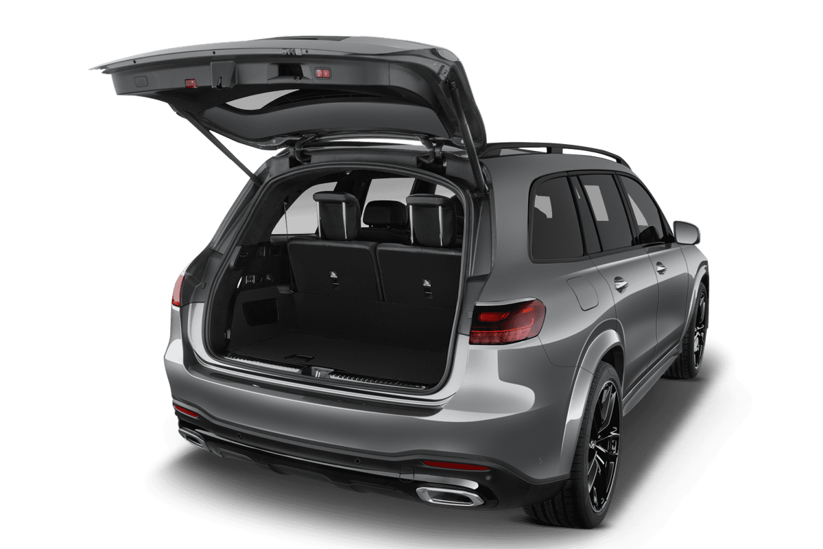 Kofferraum eines Mercedes GLS