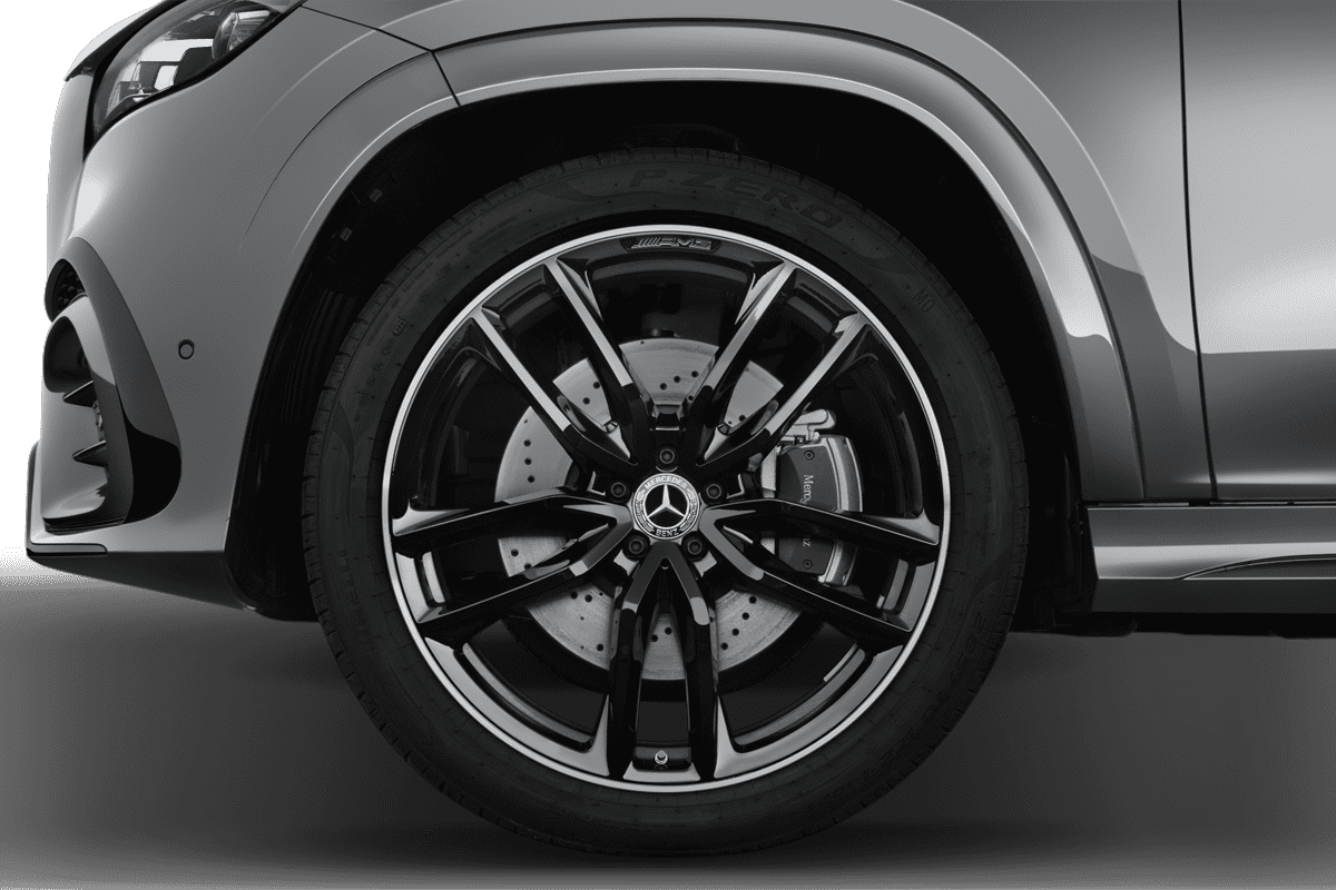 Radkappe oder Felge eines Mercedes GLS