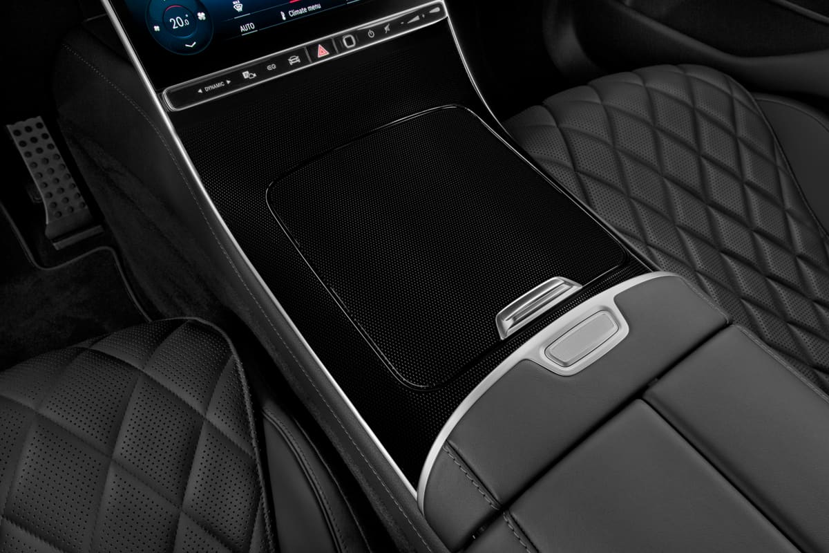 Schaltknüppel eines Mercedes S-Klasse Plug-in-Hybrid