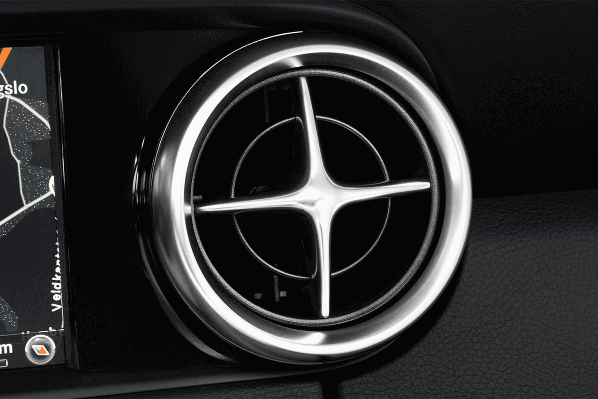 Lüftung eines Mercedes SLC