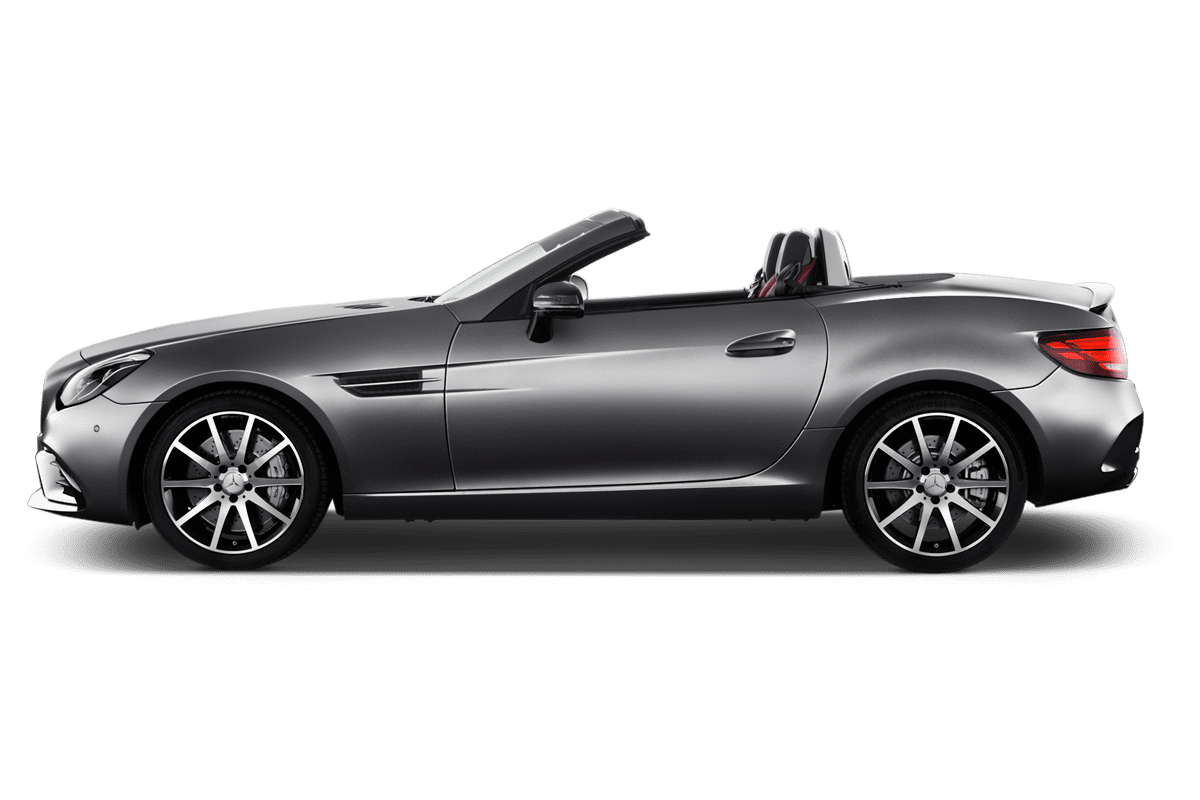 Seitenansicht eines Mercedes SLC