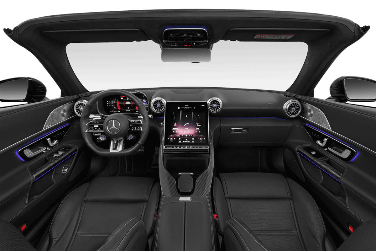 Armaturenbrett eines Mercedes AMG SL Roadster