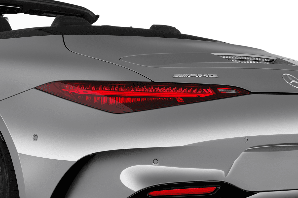 Heckleuchten eines Mercedes AMG SL Roadster