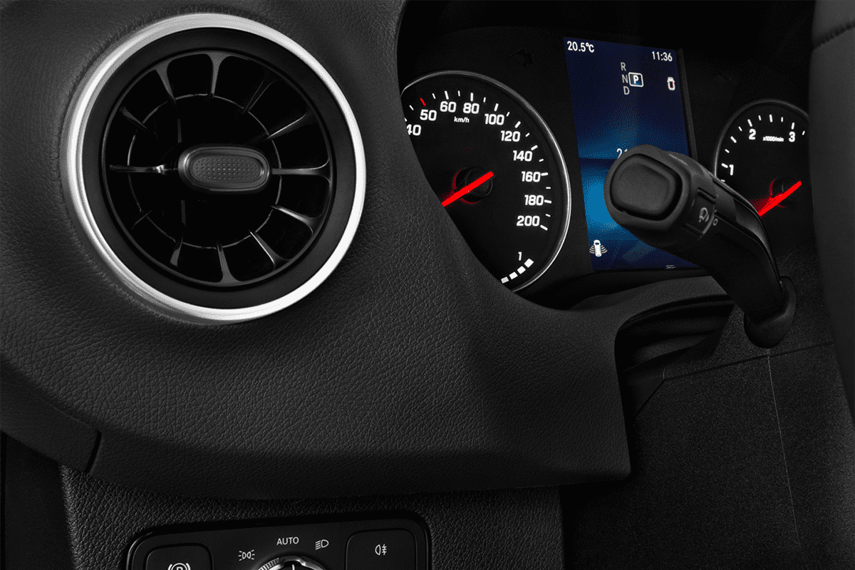 Lüftung eines Mercedes Sprinter Kastenwagen