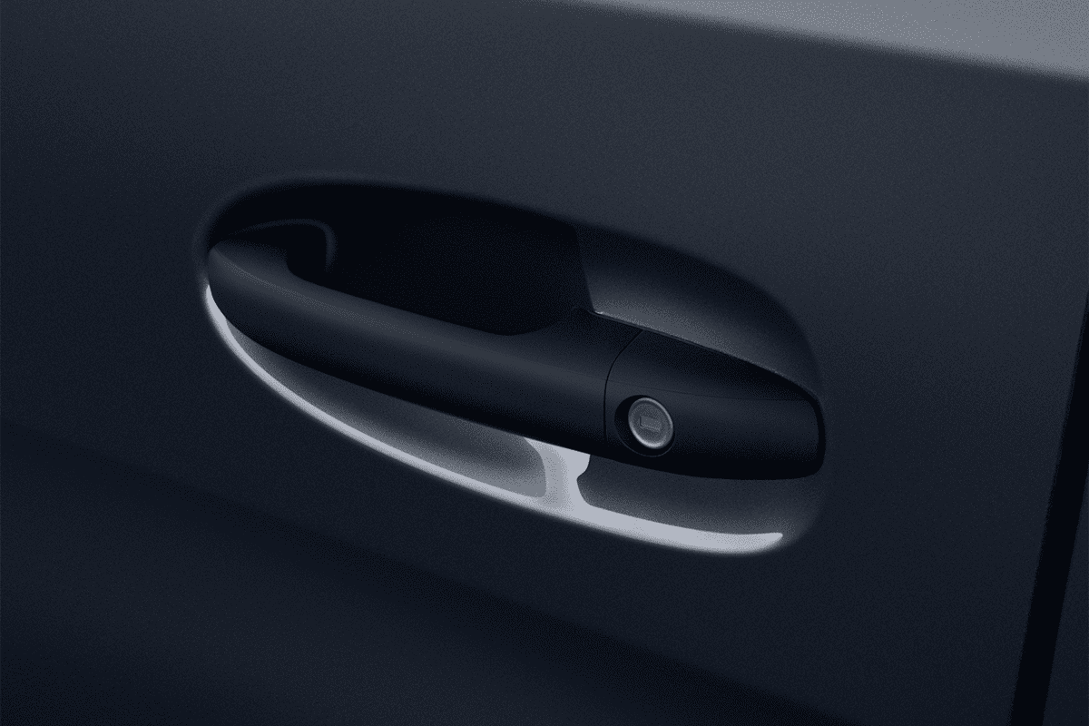 Türgriff eines Mercedes Sprinter Kastenwagen