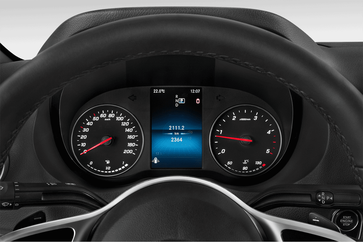 Kombiinstrument eines Mercedes Sprinter Kastenwagen