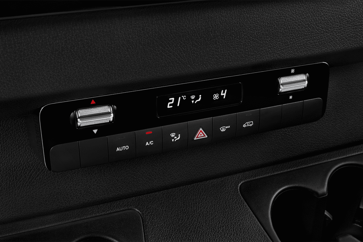 Klimasteuerung eines Mercedes Sprinter Kastenwagen