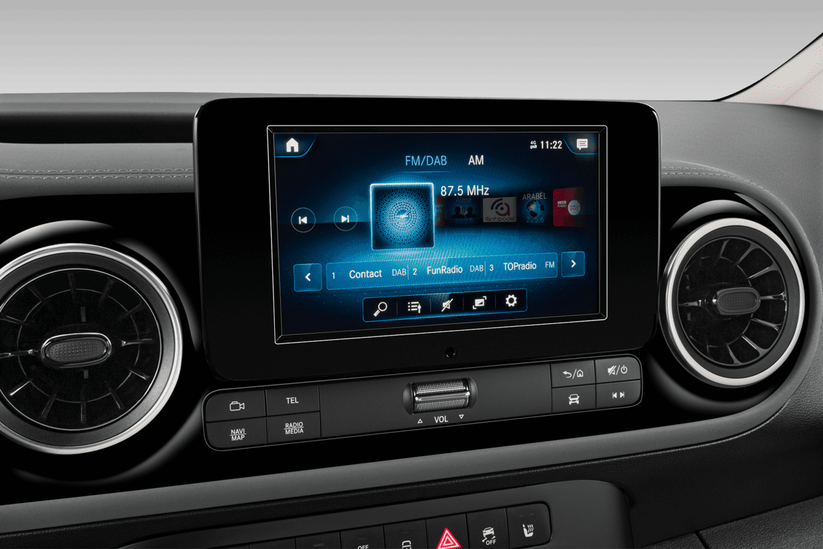 Audiosystem eines Mercedes T-Klasse