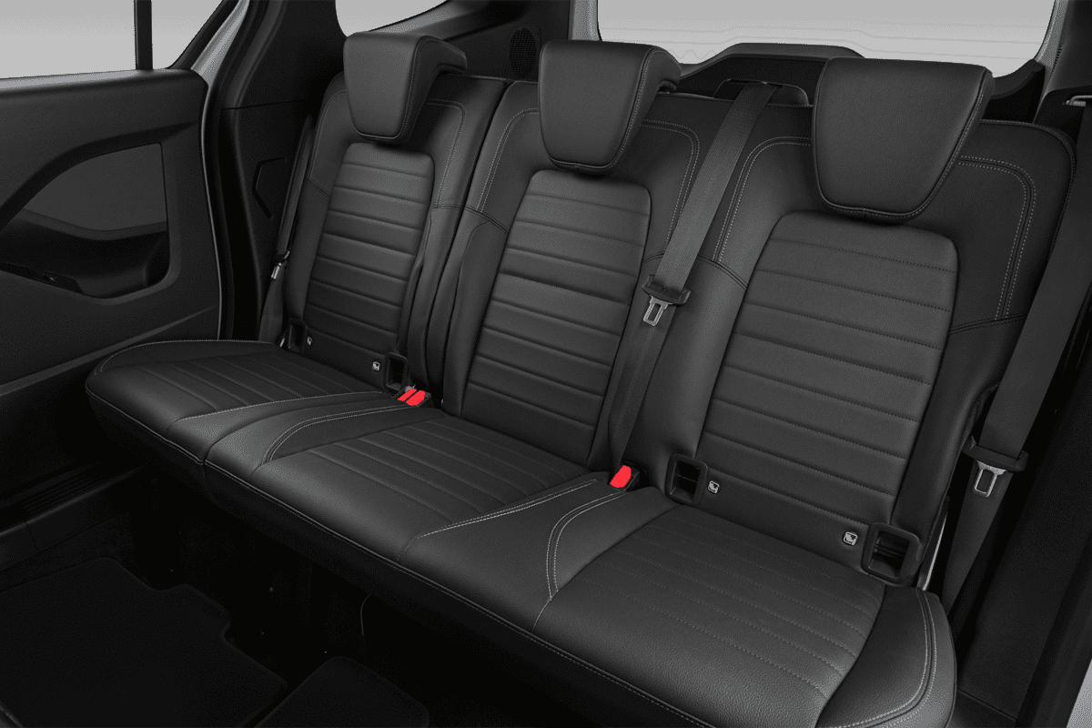 Rücksitzbank eines Mercedes T-Klasse