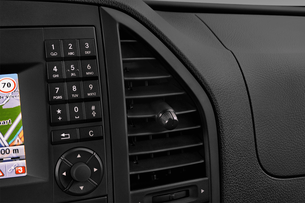 Lüftung eines Mercedes Vito Mixto