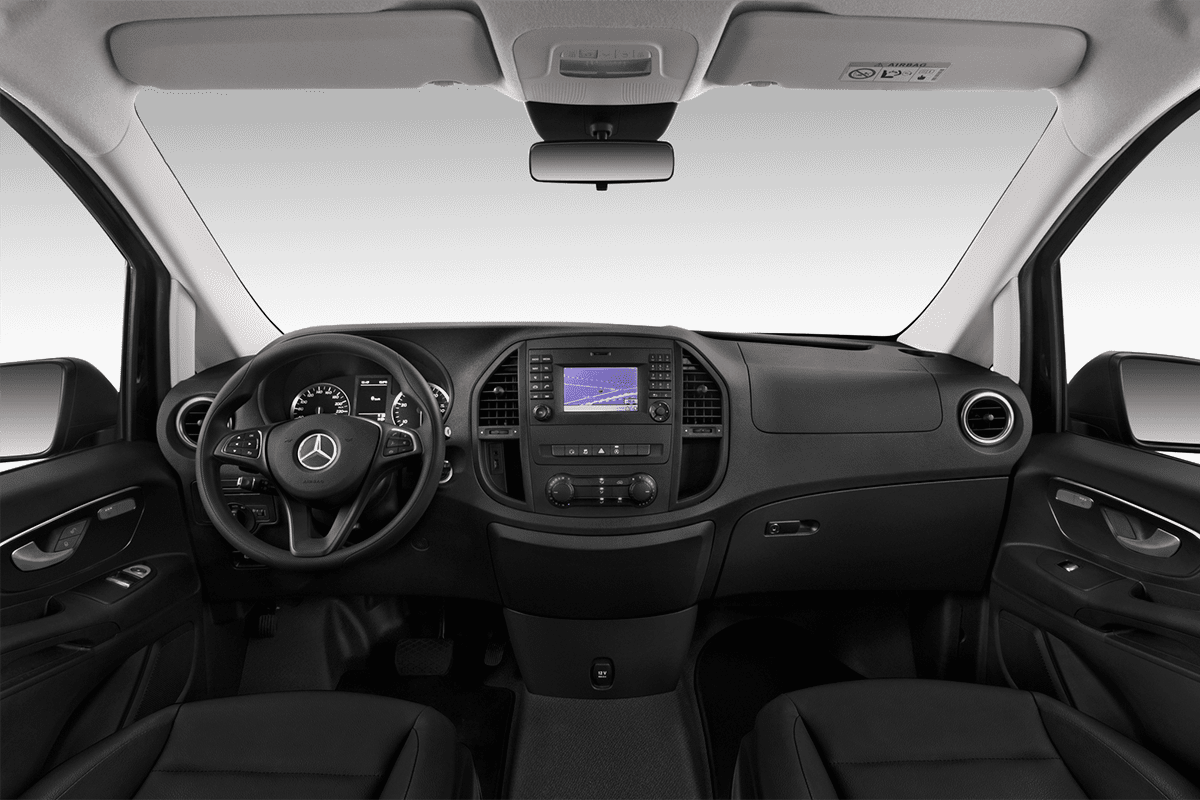 Armaturenbrett eines Mercedes Vito Mixto