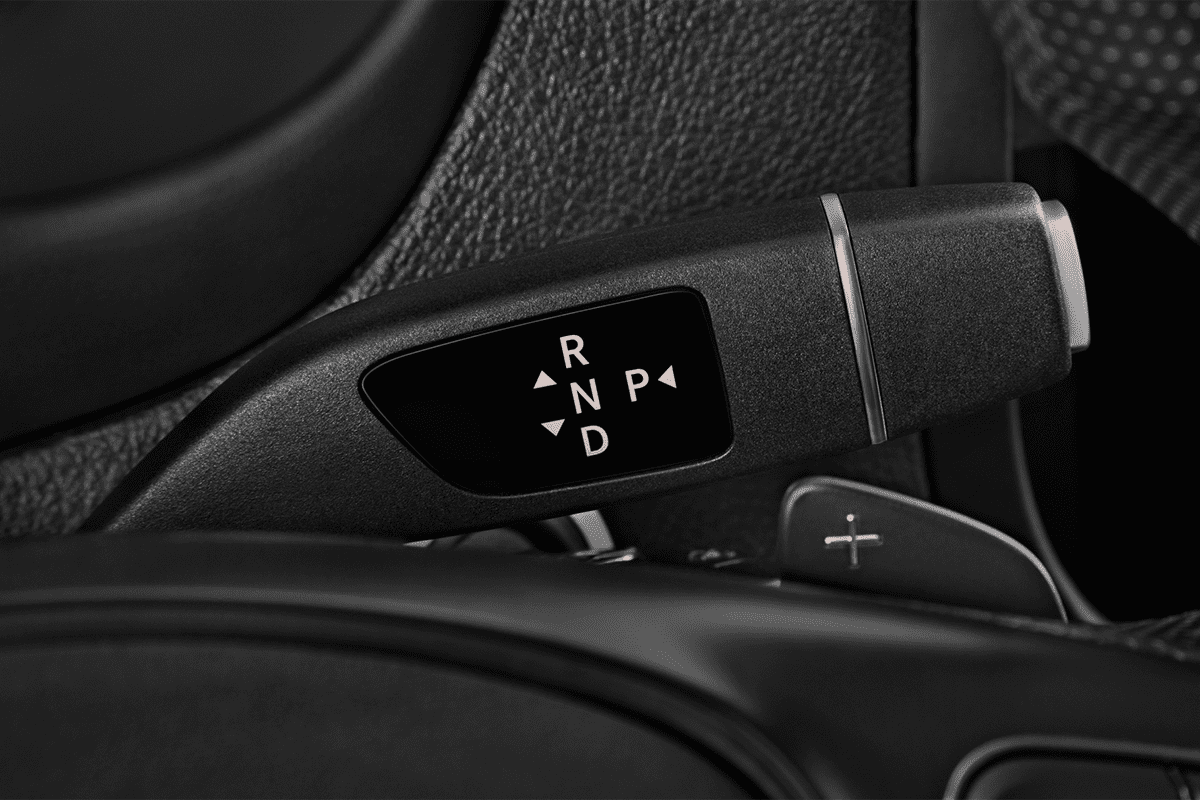 Schaltknüppel eines Mercedes Vito Mixto