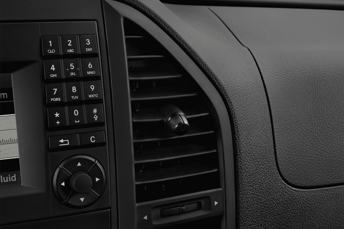 Lüftung eines Mercedes eVito Tourer