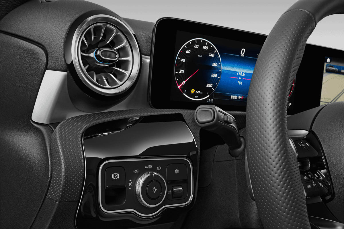 Lüftung eines Mercedes A-Klasse