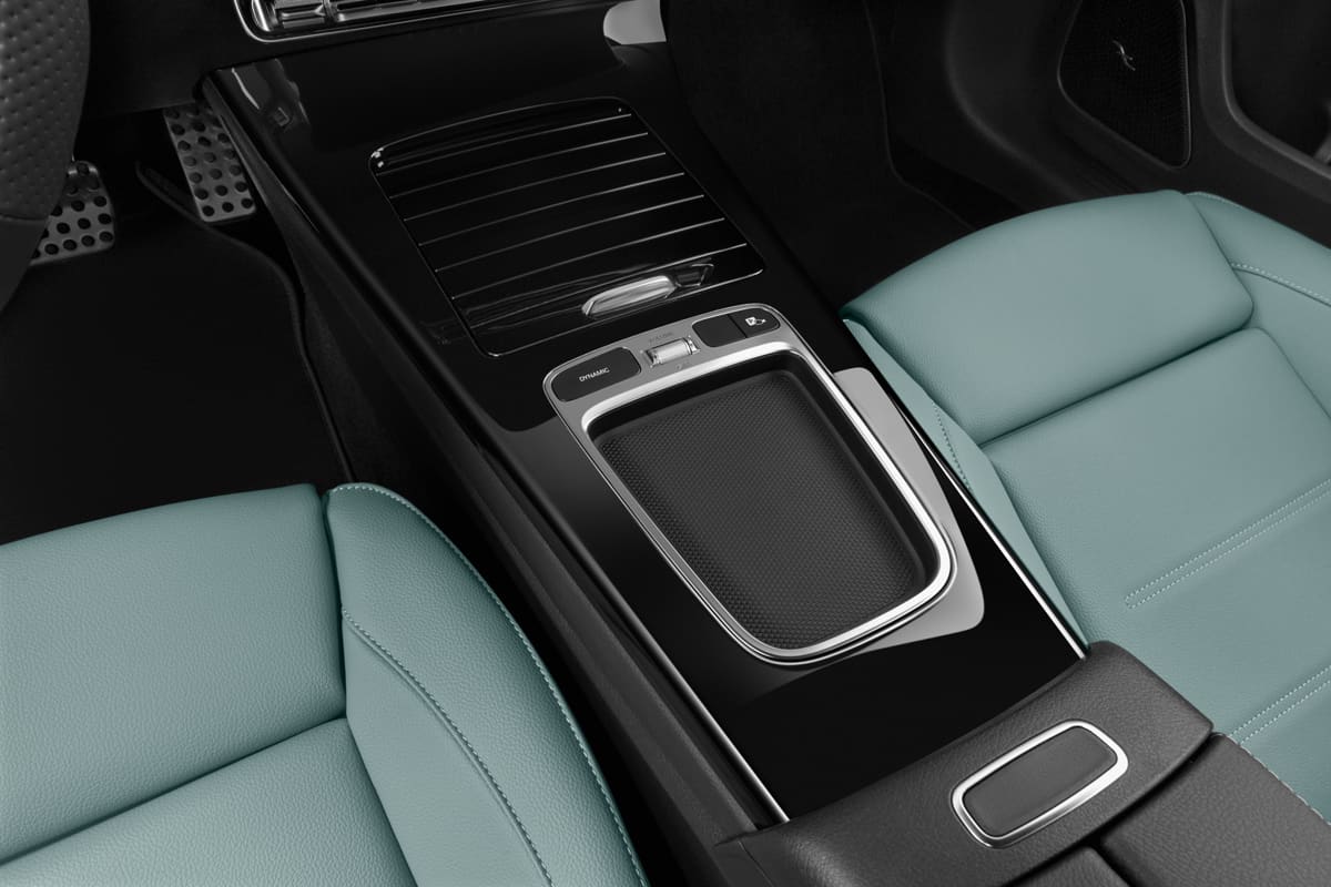 Schaltknüppel eines Mercedes A-Klasse