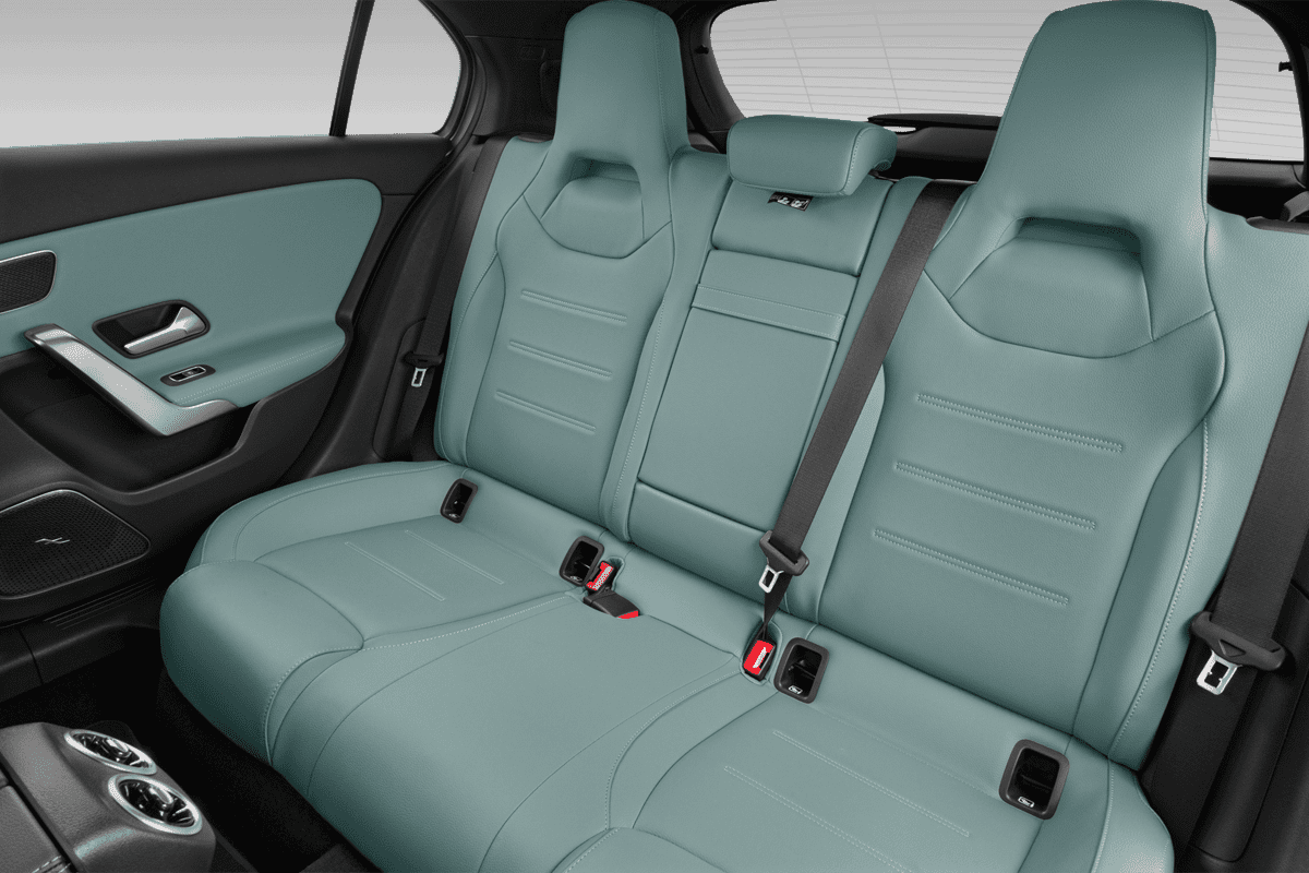 Rücksitzbank eines Mercedes A-Klasse