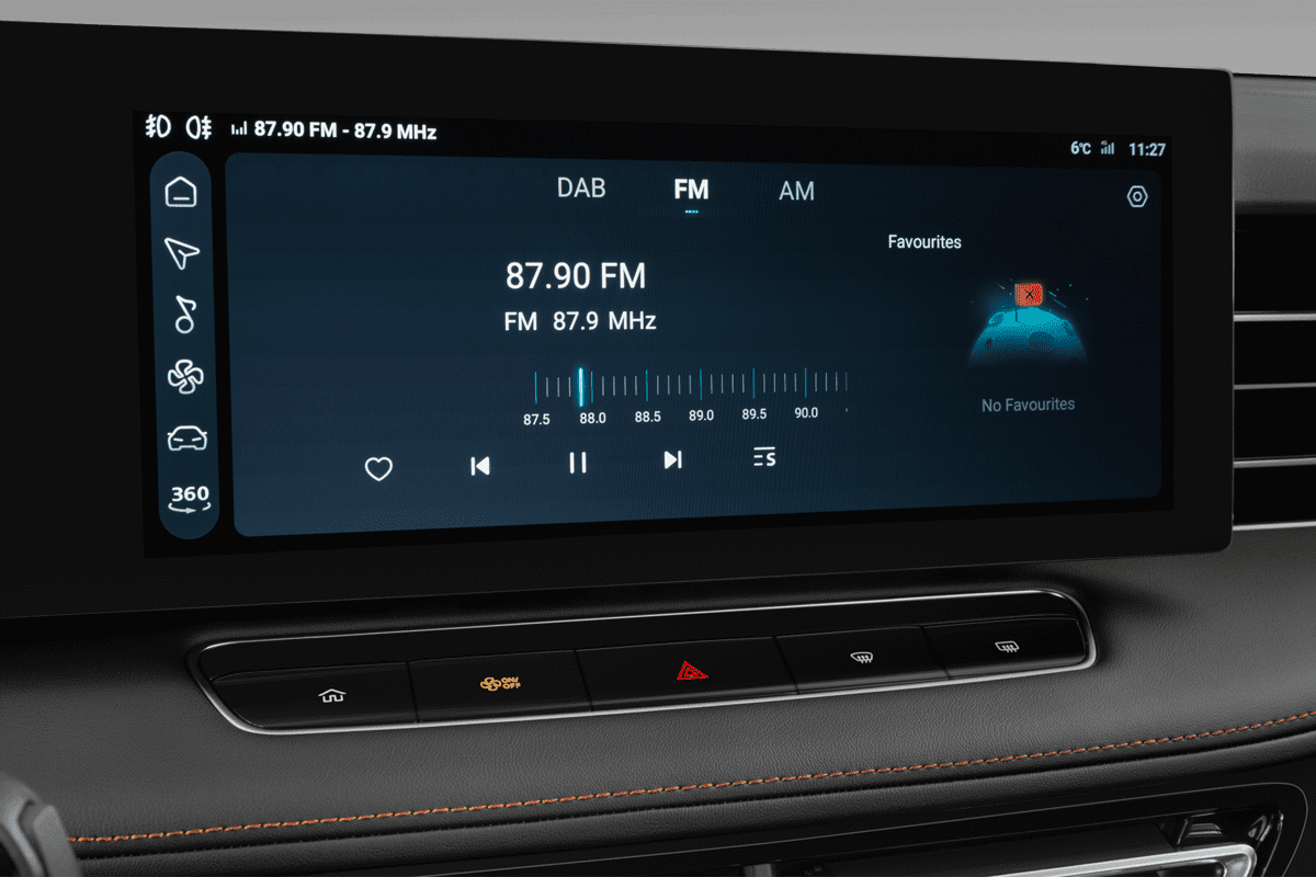 Audiosystem eines MG EHS Plug-in-Hybrid