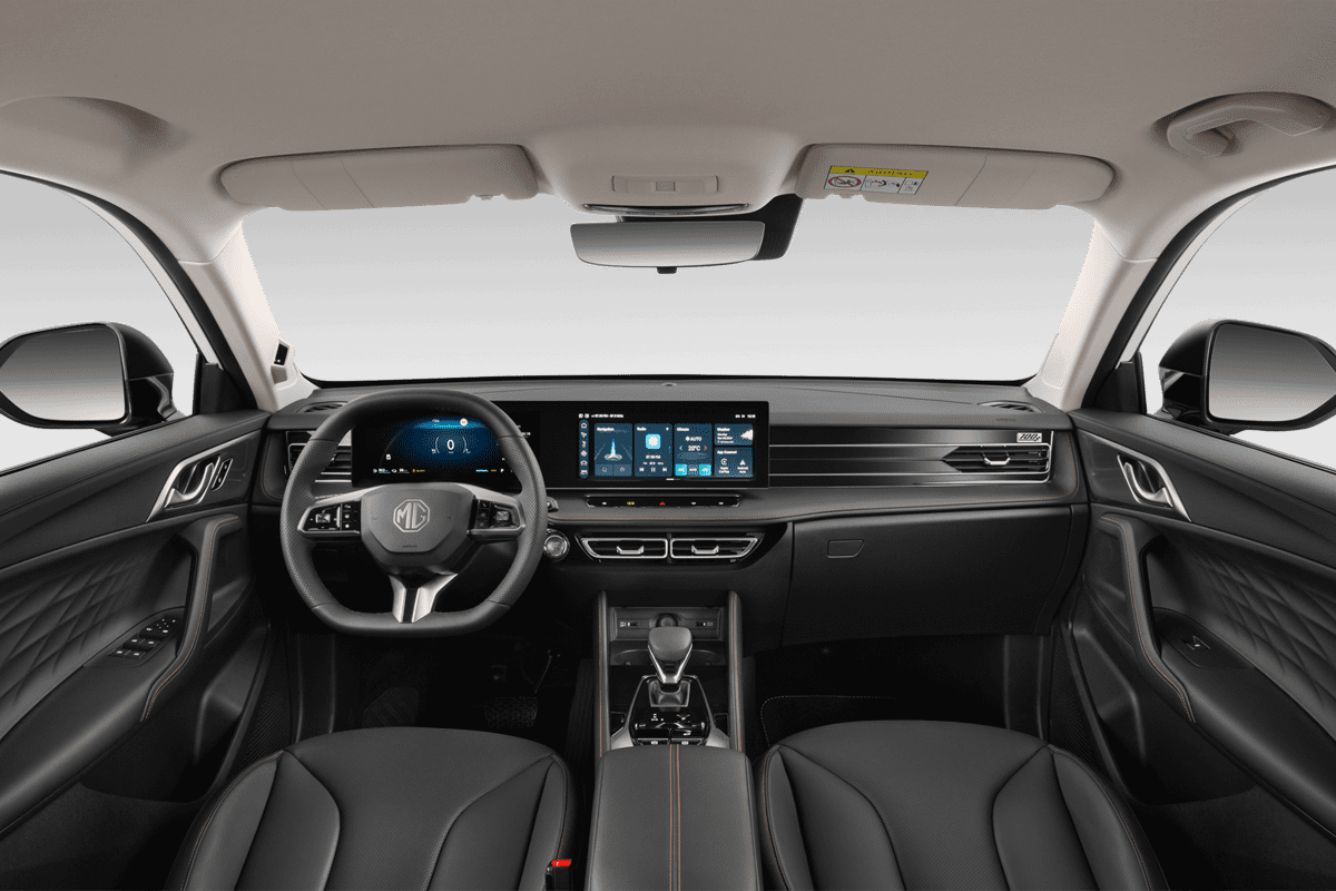 Armaturenbrett eines MG EHS Plug-in-Hybrid