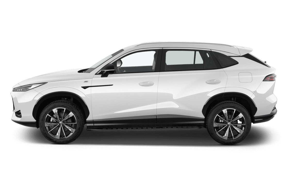 Seitenansicht eines MG EHS Plug-in-Hybrid