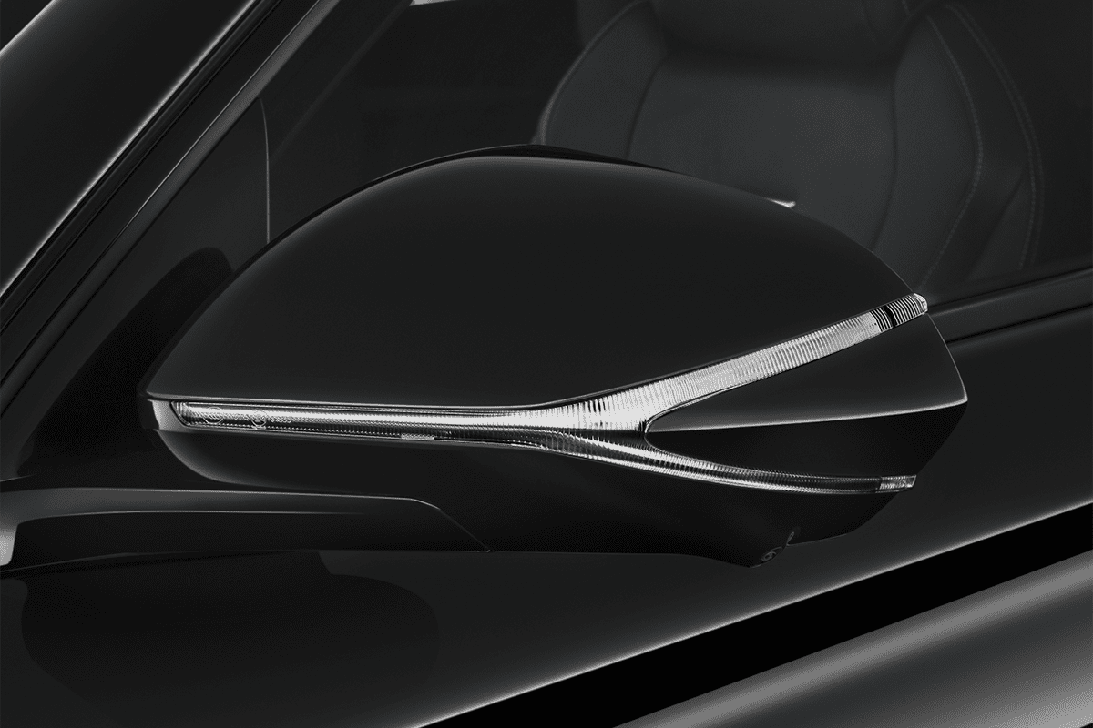 Rückspiegel eines MG Marvel R