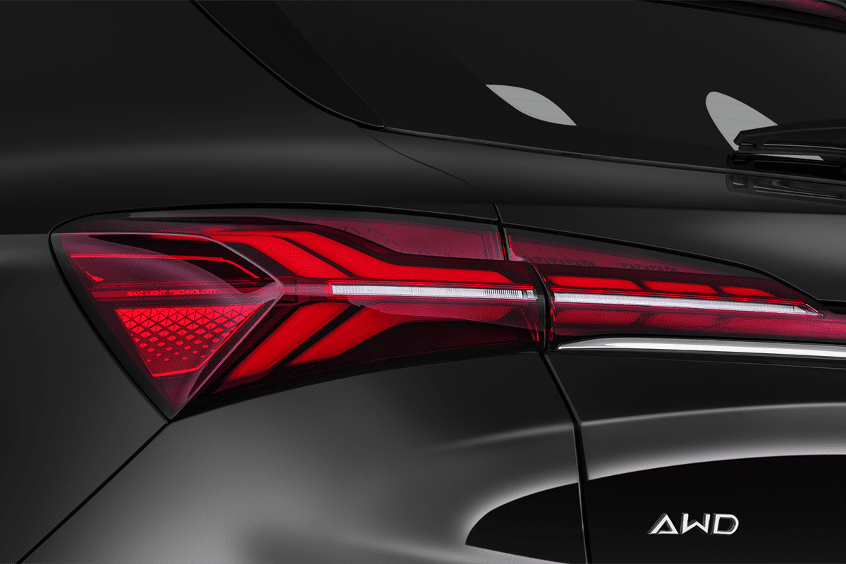 Heckleuchten eines MG Marvel R