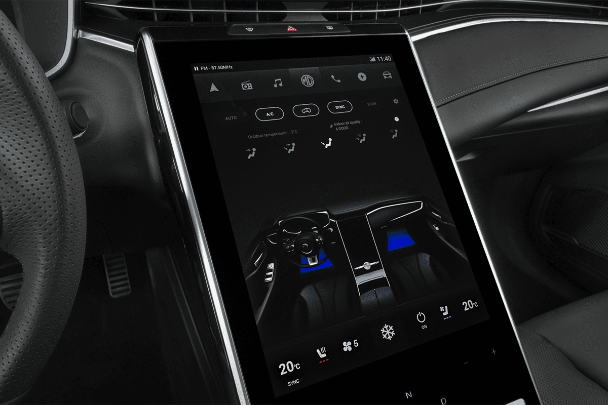 Klimasteuerung eines MG Marvel R