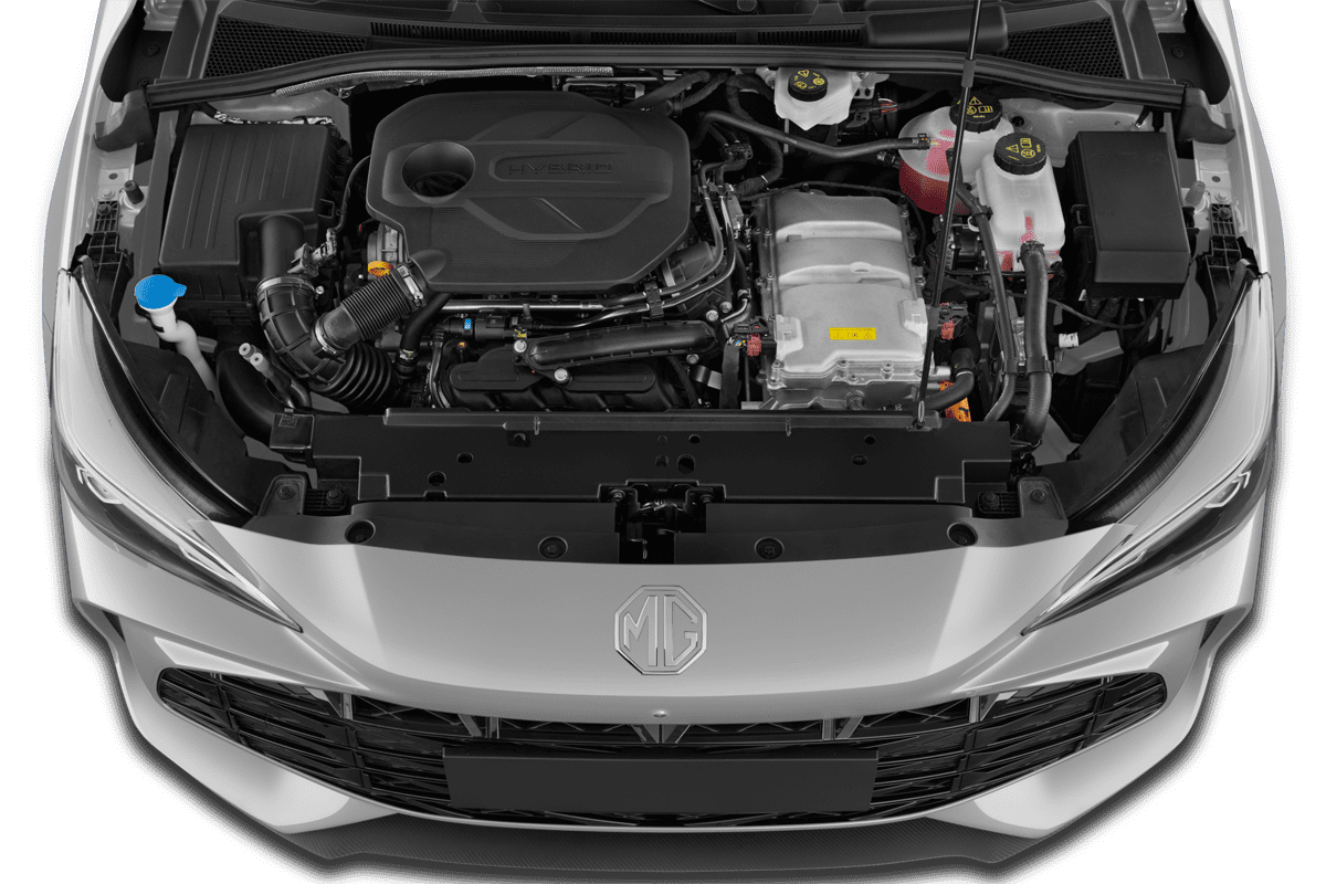 Motorraum eines MG MG3
