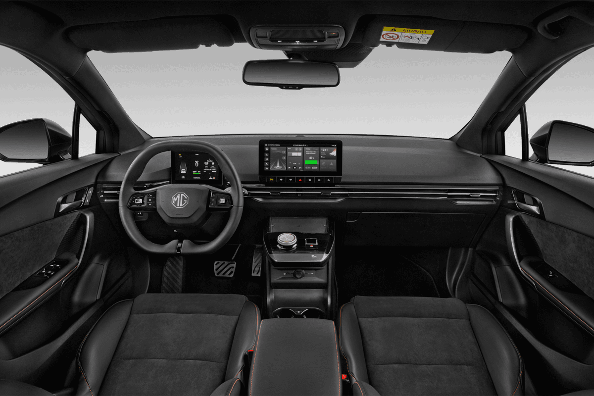 Armaturenbrett eines MG MG4