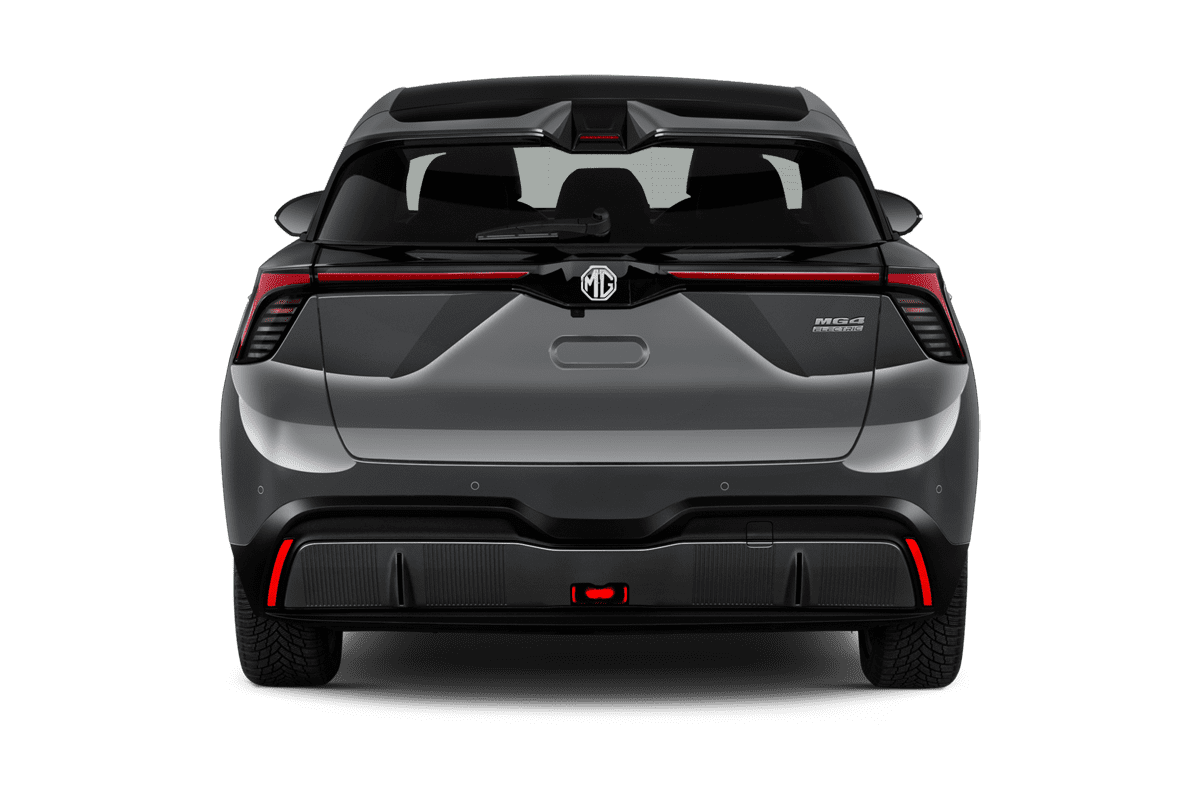 Heckansicht eines MG MG4