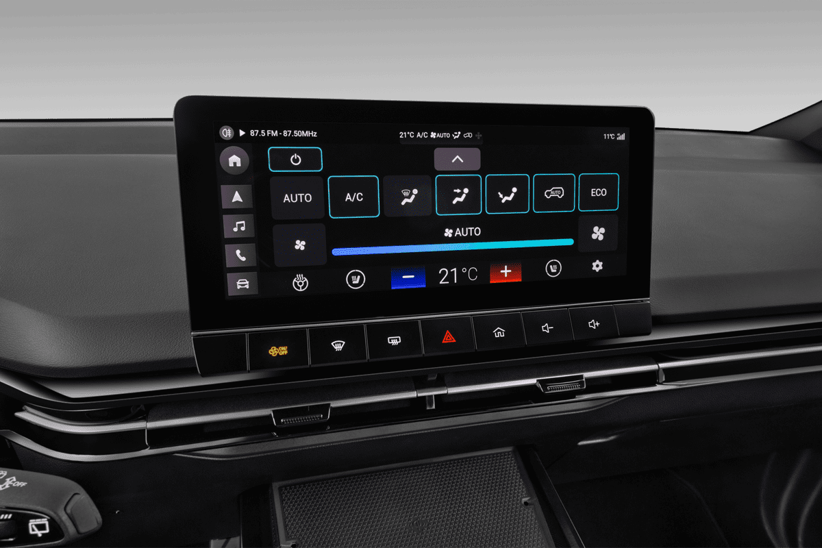 Klimasteuerung eines MG MG4