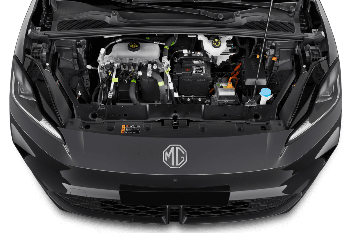 Motorraum eines MG MG4 Urban