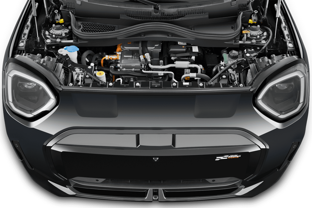 Motorraum eines MINI Aceman 