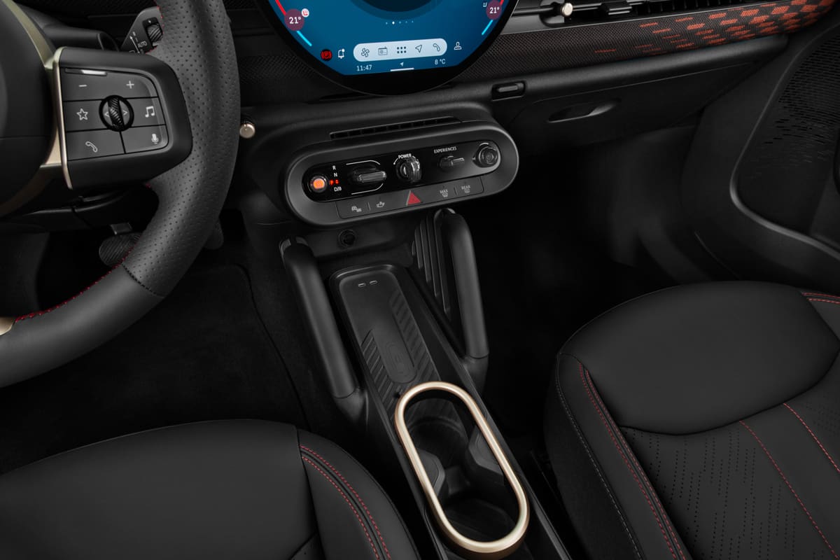 Schaltknüppel eines MINI Aceman 