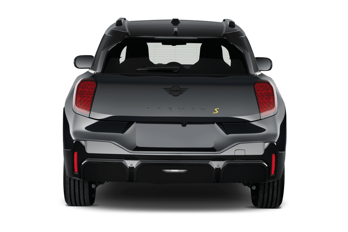 Heckansicht eines MINI Aceman 