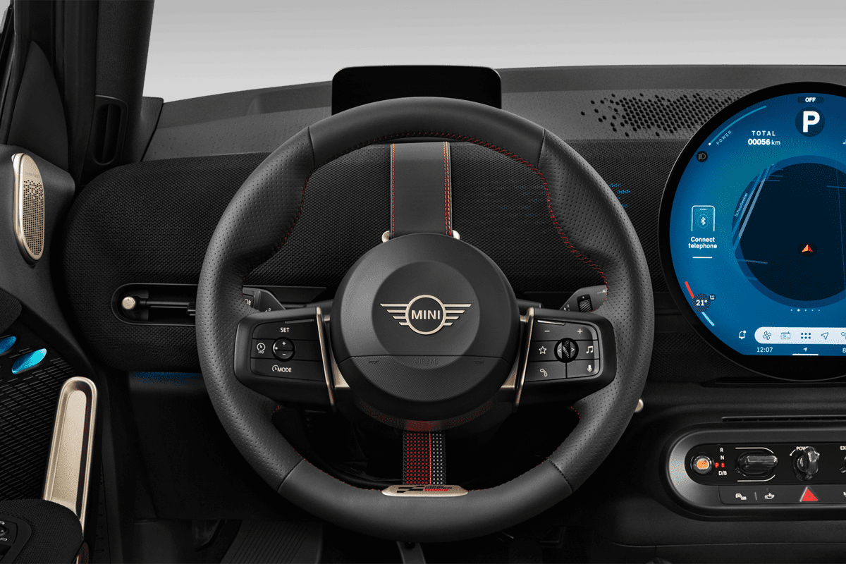 Lenkrad eines MINI Aceman 