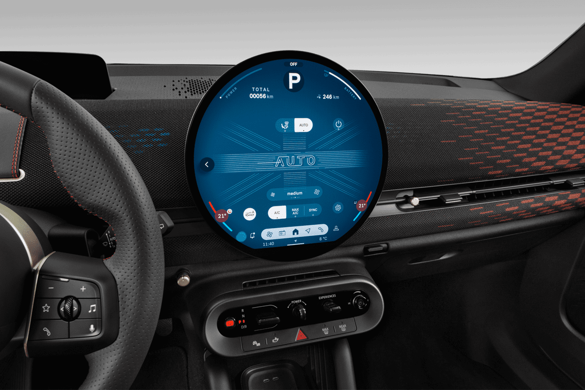 Klimasteuerung eines MINI Aceman 