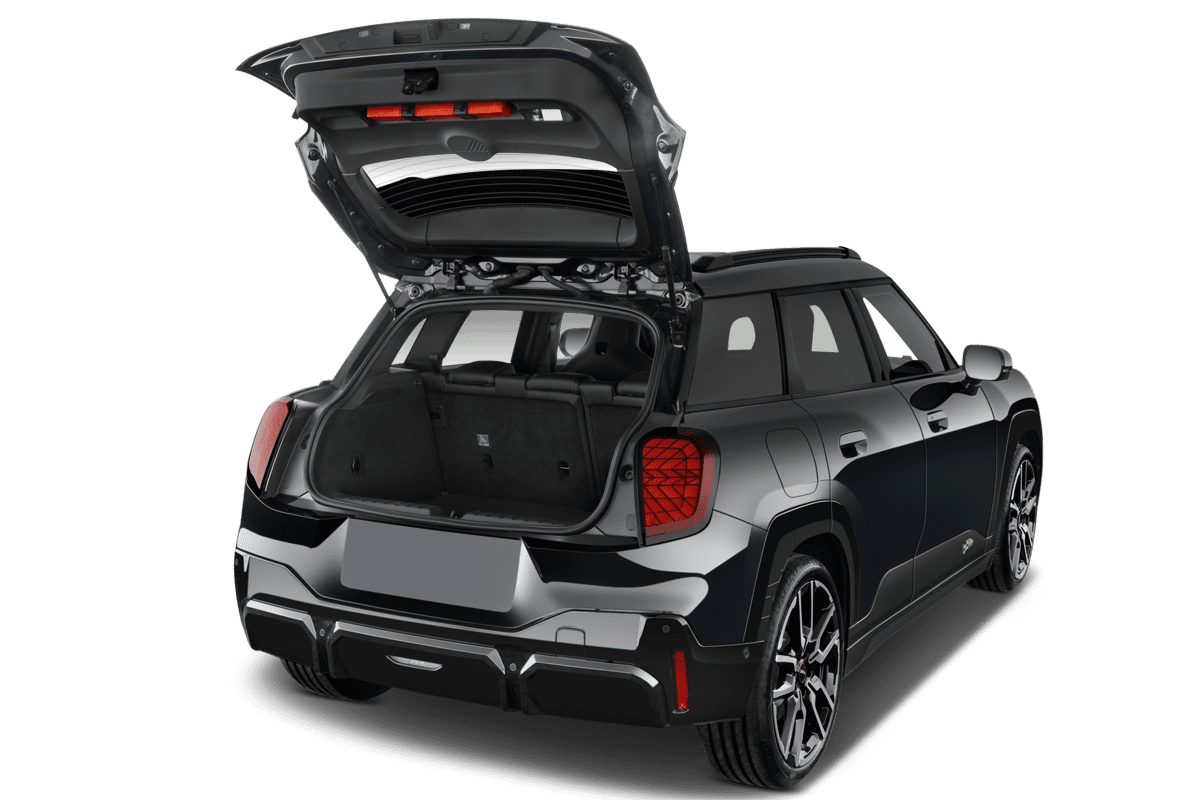 Kofferraum eines MINI Aceman 