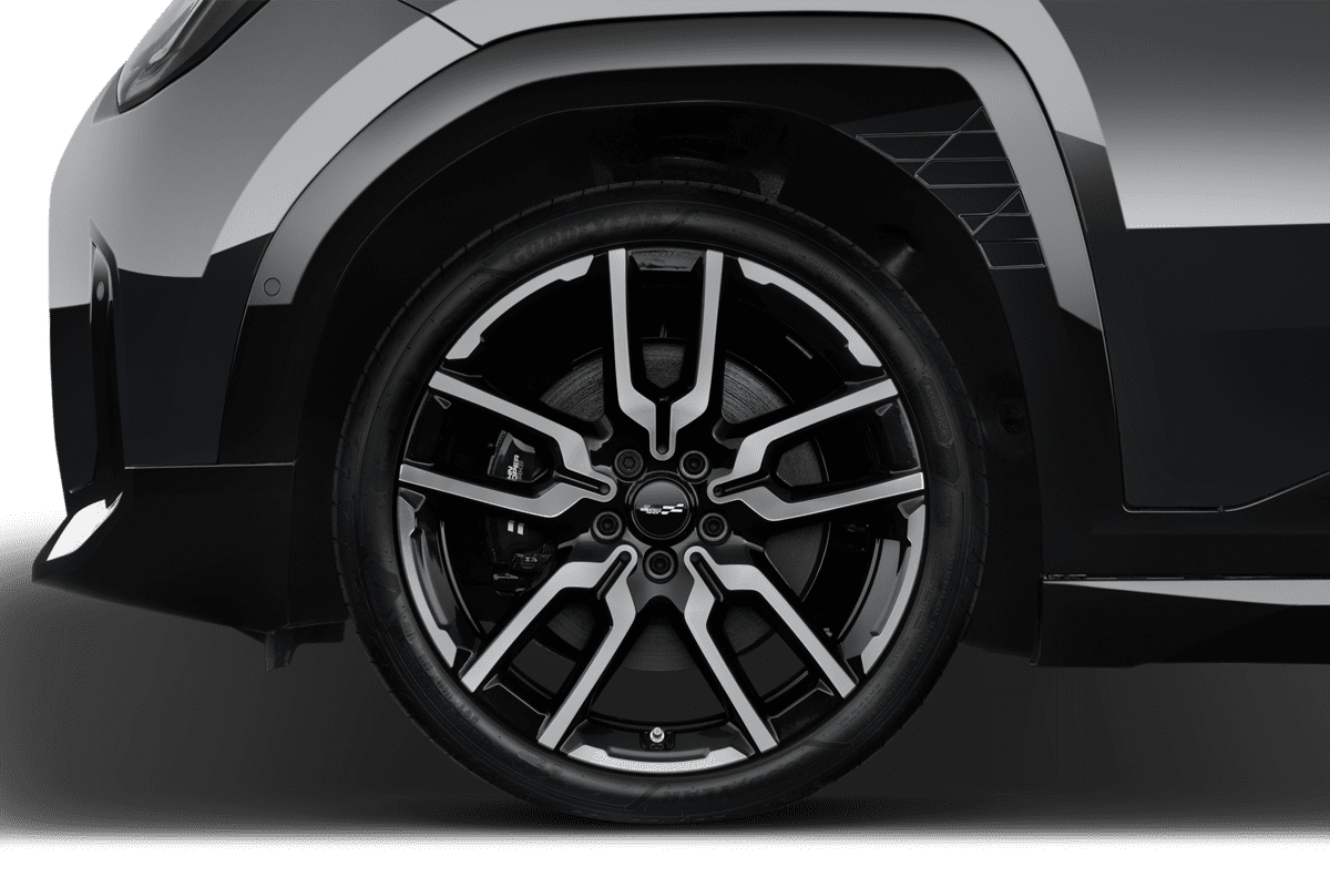 Radkappe oder Felge eines MINI Aceman 