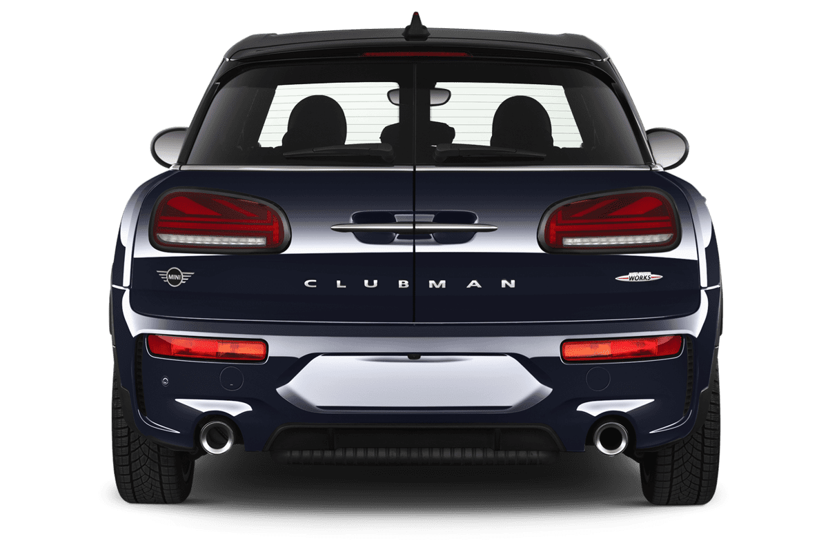 Heckansicht eines MINI Clubman John Cooper Works
