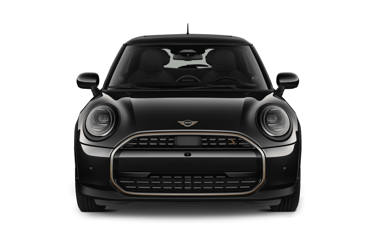 Frontansicht eines MINI Cooper 3-Türer , freigestellt