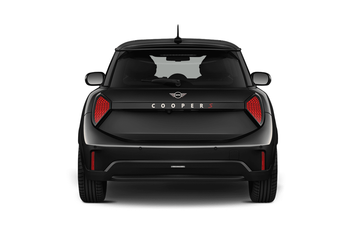 Heckansicht eines MINI Cooper 3-Türer