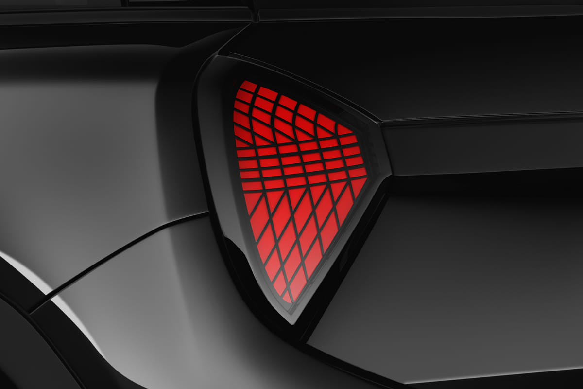 Heckleuchten eines MINI Cooper 3-Türer