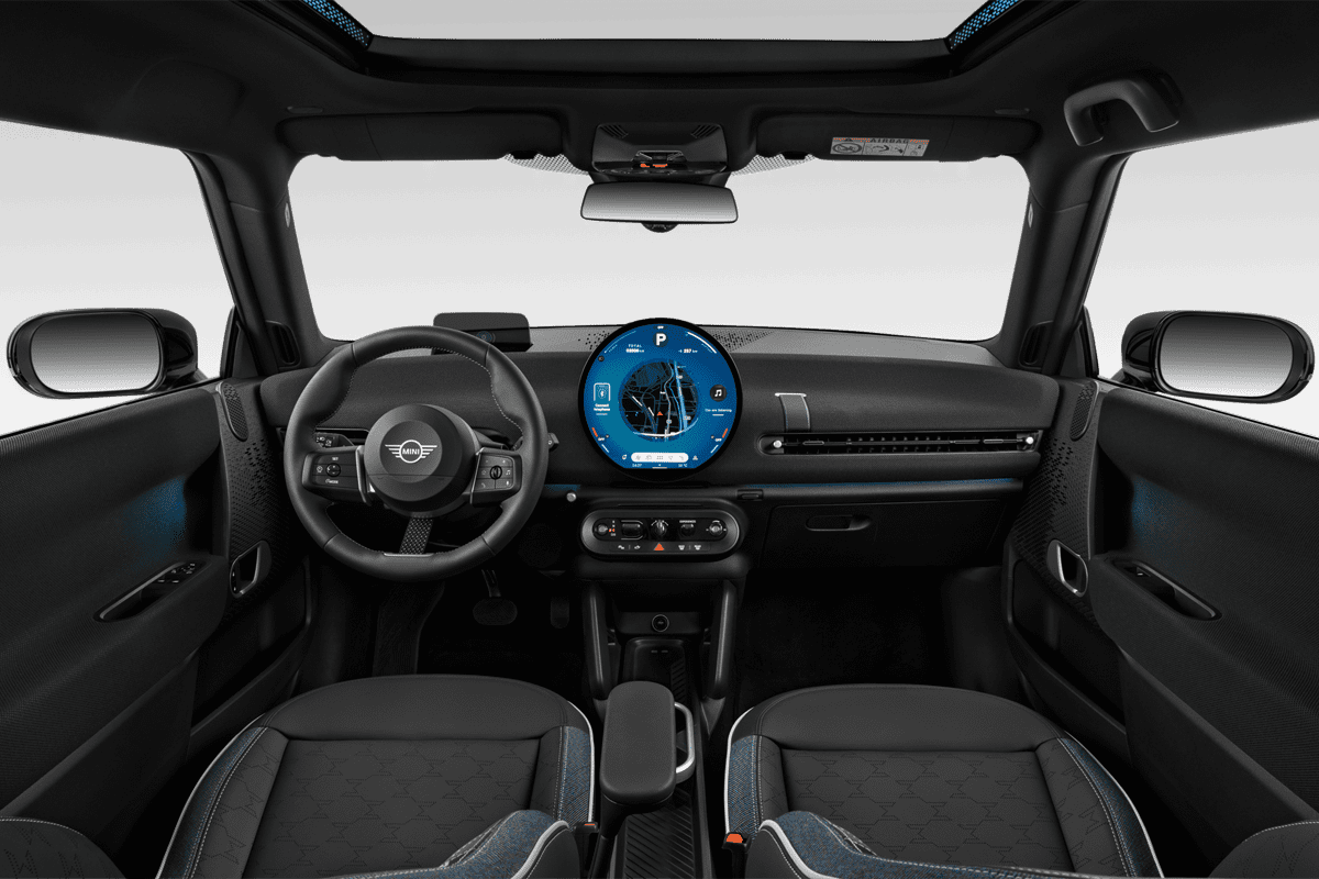 Armaturenbrett eines MINI Cooper Electric 