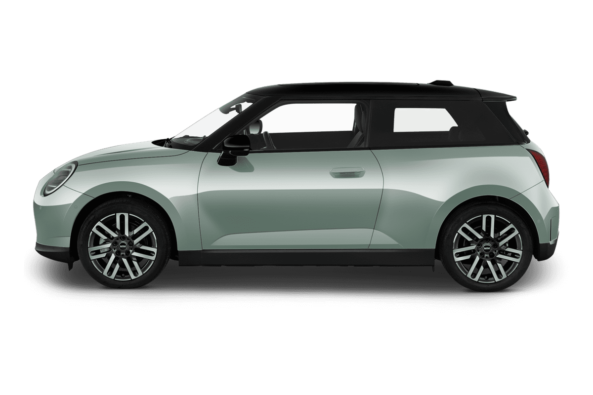 Seitenansicht eines MINI Cooper Electric 