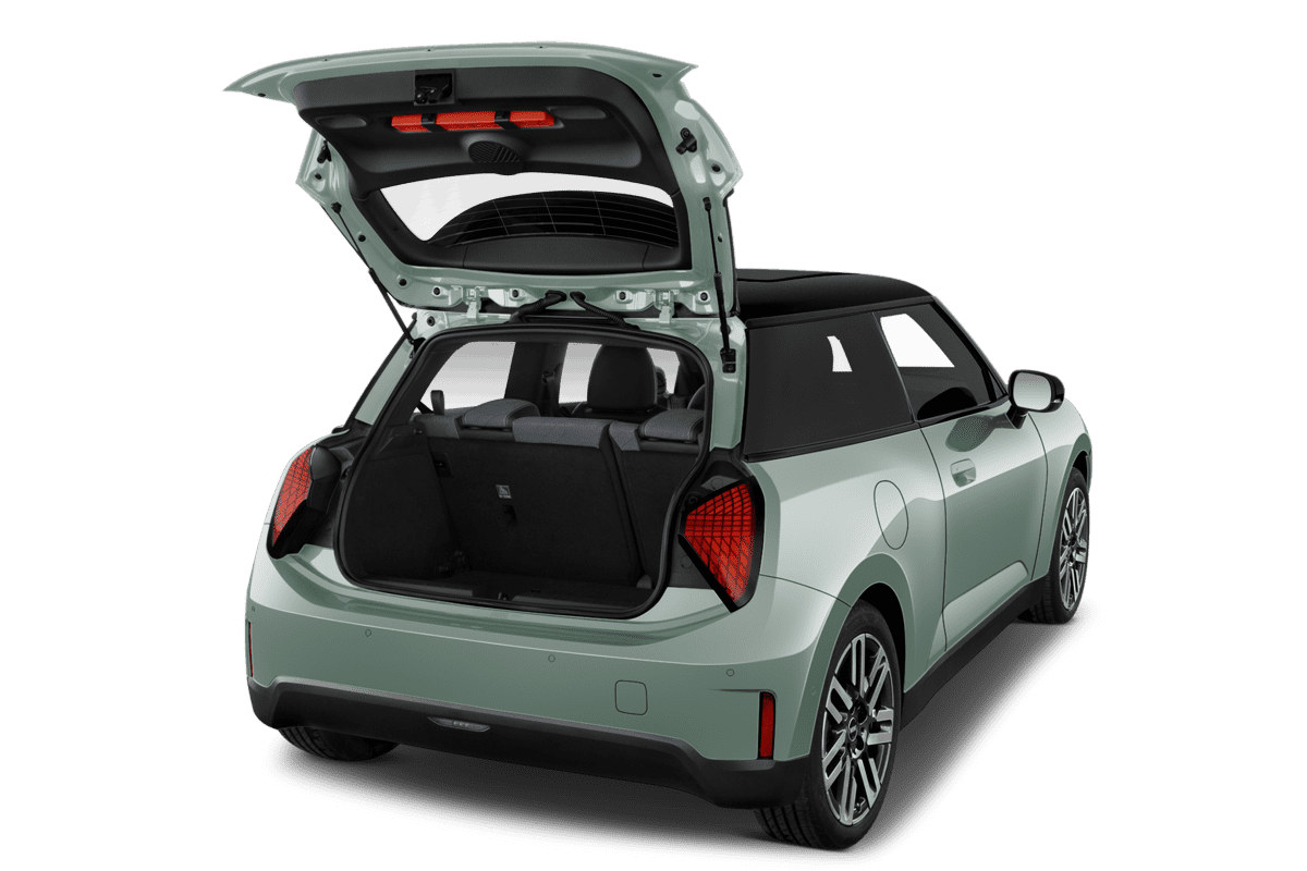 Kofferraum eines MINI Cooper Electric 