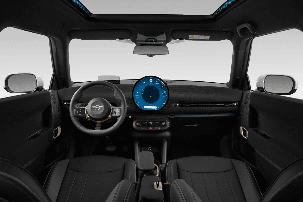 Armaturenbrett eines MINI Cooper Electric 