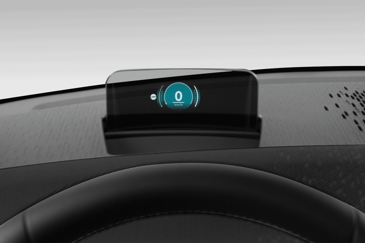 Kombiinstrument eines MINI Cooper Electric 