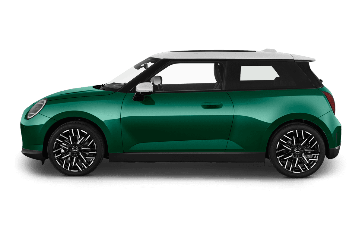 Seitenansicht eines MINI Cooper Electric 